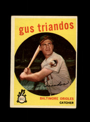 1959 GUS TRIANDOS TOPPS #330 ORIOLES *G0247