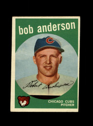 1959 BOB ANDERSON TOPPS #447 CUBS *0349