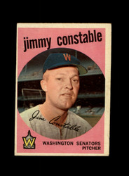 1959 JIMMY CONSTABLE TOPPS #451 SENATORS *1739