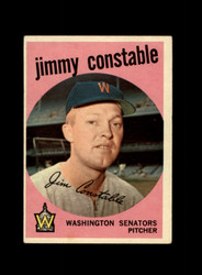 1959 JIMMY CONSTABLE TOPPS #451 SENATORS *5375