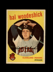1959 HAL WOODESHICK TOPPS #106 INDIANS *R4949