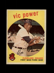 1959 VIC POWER TOPPS #229 INDIANS *G0184
