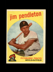 1959 JIM PENDLETON TOPPS #174 PIRATES *G0192