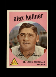 1959 ALEX KELLNER TOPPS #101 CARDINALS *G0193