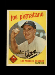 1959 JOE PIGNATANO TOPPS #16 DODGERS *G0194