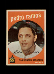 1959 PEDRO RAMOS TOPPS #78 SENATORS *G0201