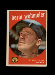 1959 HERM WEHMEIER TOPPS #421 TIGERS *G0226
