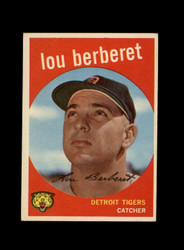 1959 LOU BERBERET TOPPS #96 TIGERS *G0229