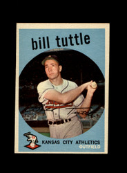 1959 BILL TUTTLE TOPPS #459 ATHLETICS *G0230