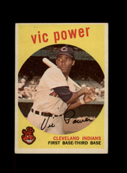 1959 VIC POWER TOPPS #229 INDIANS *G0240