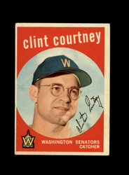 1959 CLINT COURTNEY TOPPS #483 SENATORS *G0244