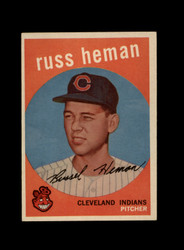 1959 RUSS HEMAN TOPPS #283 INDIANS *G0248