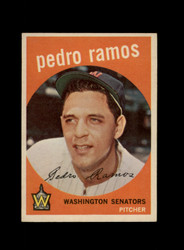 1959 PEDRO RAMOS TOPPS #78 SENATORS *G0250