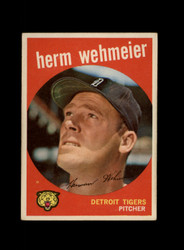 1959 HERM WEHMEIER TOPPS #421 TIGERS *G0256