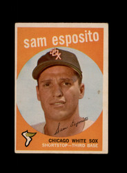1959 SAM ESPOSITO TOPPS #438 WHITE SOX *G0257