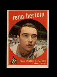 1959 RENO BERTOIA TOPPS #84 SENATORS *G0285