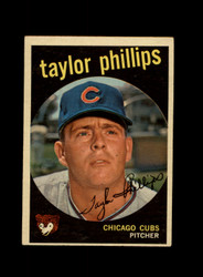 1959 TAYLOR PHILLIPS TOPPS #113 CUBS *G0313