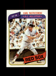 1980 CARL YASTRZEMSKI TOPPS #720 RED SOX *G0321