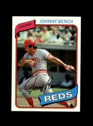 1980 JOHNNY BENCH TOPPS #100 REDS *G0330