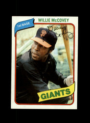 1980 WILLIE MCCOVEY TOPPS #335 GIANTS *G0338