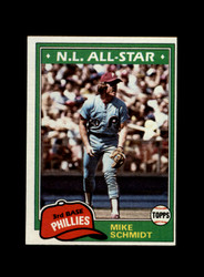 1981 MIKE SCHMIDT TOPPS #540 PHILLIES *G0399