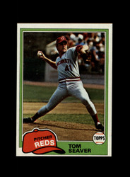 1981 TOM SEAVER TOPPS #220 REDS *G0429
