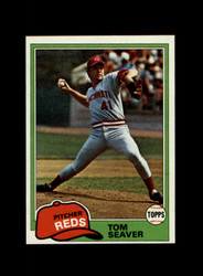 1981 TOM SEAVER TOPPS #220 REDS *G0432