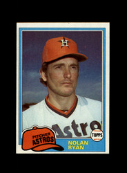 1981 NOLAN RYAN TOPPS #240 ASTROS *G0471