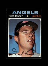 1971 FRED LASHER TOPPS #707 ANGELS *8829