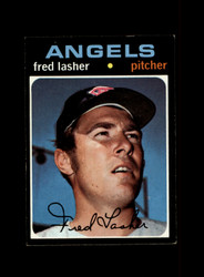 1971 FRED LASHER TOPPS #707 ANGELS *8895