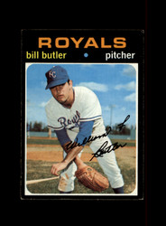 1971 BILL BUTLER TOPPS #681 ROYALS *8912