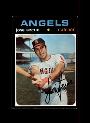 1971 JOSE AZCUE TOPPS #657 ANGELS *8928