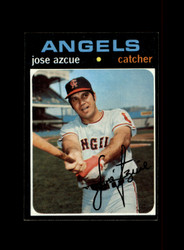 1971 JOSE AZCUE TOPPS #657 ANGELS *8929