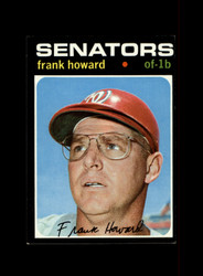 1971 FRANK HOWARD TOPPS #620 SENATORS *8934