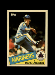 1985 MARK LANGSTON TOPPS #625 TIFFANY MARINERS *5425