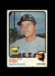 1973 CARLTON FISK TOPPS #193 RED SOX *G0562