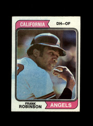 1974 FRANK ROBINSON TOPPS #55 ANGELS *G0666