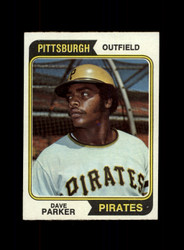 1974 DAVE PARKER TOPPS #252 PIRATES *G0693