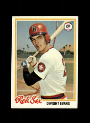 1978 DWIGHT EVANS TOPPS #695 RED SOX *G0701