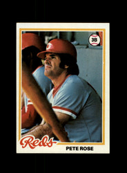 1978 PETE ROSE TOPPS #20 REDS *G0714