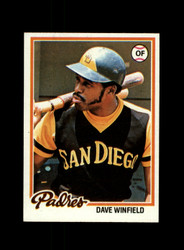 1978 DAVE WINFIELD TOPPS #530 PADRES *G0715