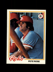 1978 PETE ROSE TOPPS #20 REDS *G0725