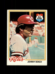 1978 JOHNNY BENCH TOPPS #700 REDS *G0733
