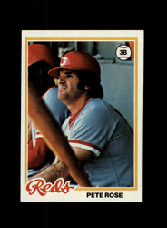 1978 PETE ROSE TOPPS #20 REDS *G0734