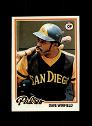 1978 DAVE WINFIELD TOPPS #530 PADRES *G0737