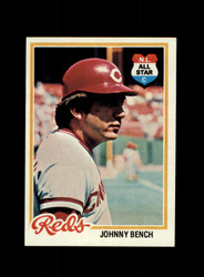 1978 JOHNNY BENCH TOPPS #700 REDS *G0739
