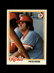 1978 PETE ROSE TOPPS #20 REDS *G0745