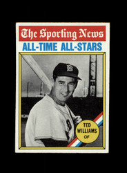 1976 TED WILLIAMS TOPPS #347 ALL TIME ALL STARS *G0777