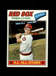 1977 FRED LYNN TOPPS #210 RED SOX *G0821