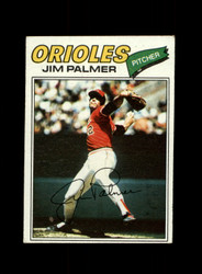 1977 JIM PALMER TOPPS #600 ORIOLES *G0824